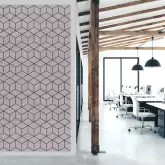 Office mit Akustikdesignpanel