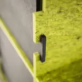 Akustik Filze akustikabsorber als Design und Deko in verschiedenen Farben kaschiert mit Designfilz als Möbel