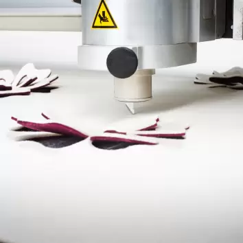 Designfilz ausgezeichnete schall- und wärmeisolierende