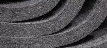 Vorschau für technische Filze als Meterware unterschiedlicher Dicke und Farbe als Beispiel hier in dunkelgrau