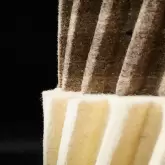 Preview technical felts from stamping parts, polishing plates and gears from the felt color M&K