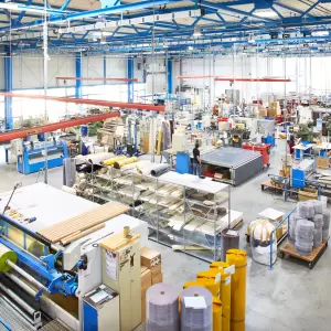 Filzfabrik M&K Wek Halle Industrie Verarbeitung Produktion