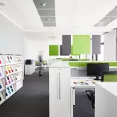 Filzfabrik M&K Gebäude Büro Designfilz Farben akustische & Designfilze